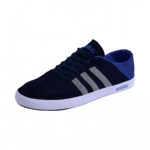 Dark Blue Leather Shoes