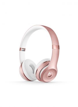 BEATS SOLO3 WIRELESS ON-EAR HEADPHONES - ROSE GOLD