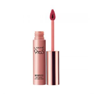 Lakme 9 to 5 weightless mousse lip