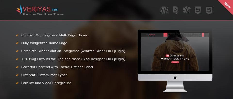 Veriyas PRO - Premium Business WordPress Theme